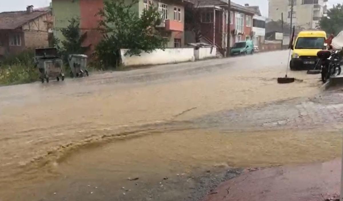 Tokat&rsquo;ta dolu yağışı