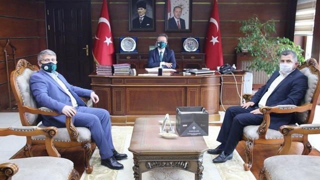 ASKON’dan Vali Ünlü’ye nezaket ziyareti