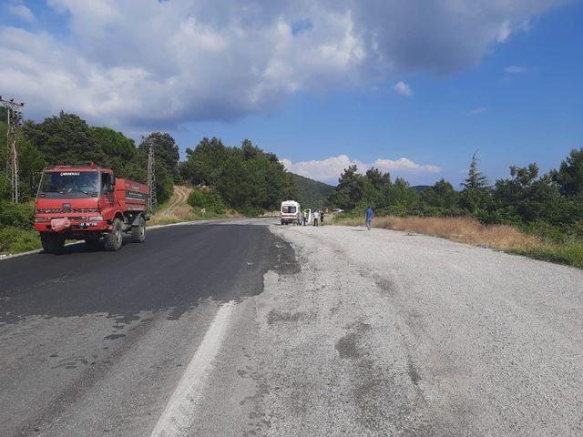 Çanakkale’de trafik kazası: 2 yaralı