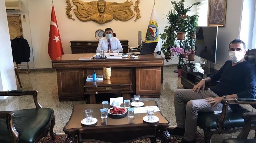 İHA&rsquo;dan Iğdır Valisi Sarıibrahim&rsquo;e ziyaret