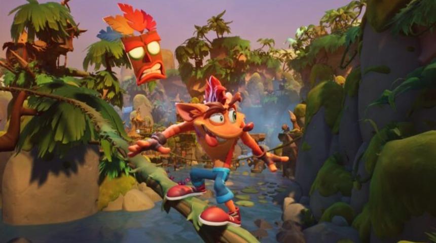 Crash yeni oyunu ile geliyor