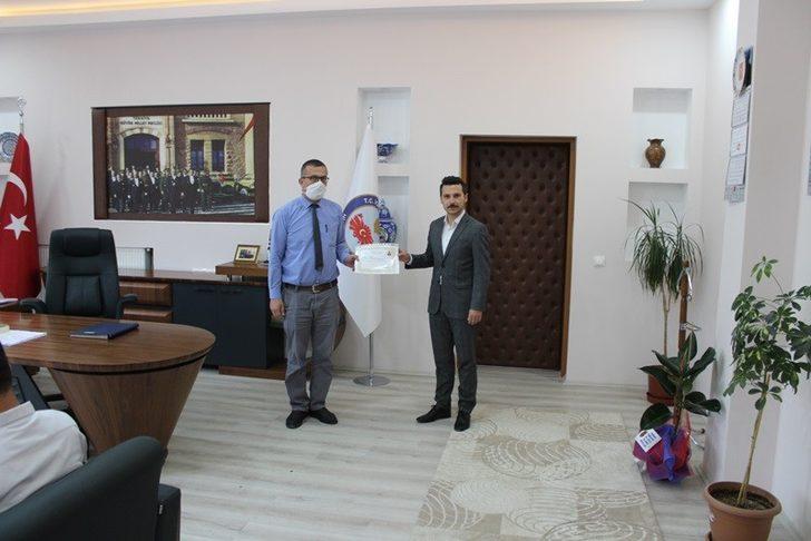 Kaymakam Karadağ’dan amir ve personellere ‘’Başarı belgesi’’ G3