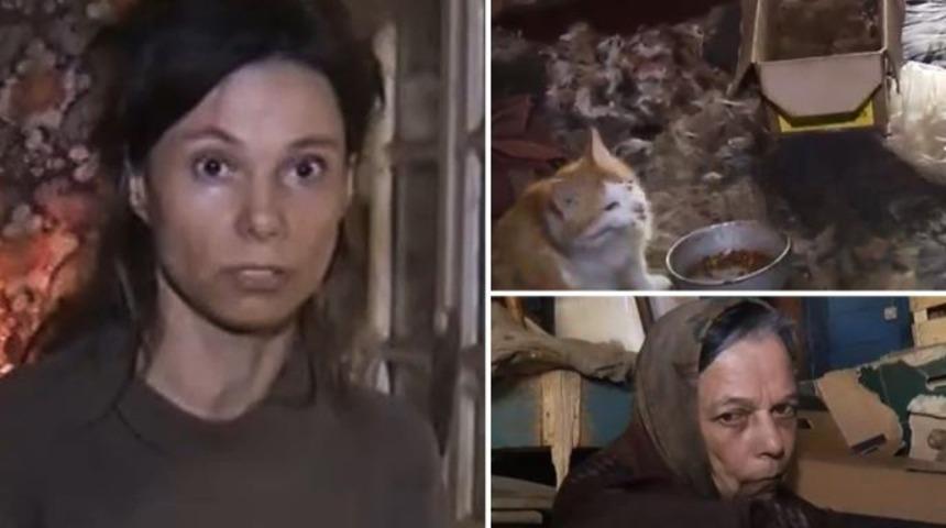 26 yıl boyunca evde tuttuğu kızını kedi maması yemeye zorladı