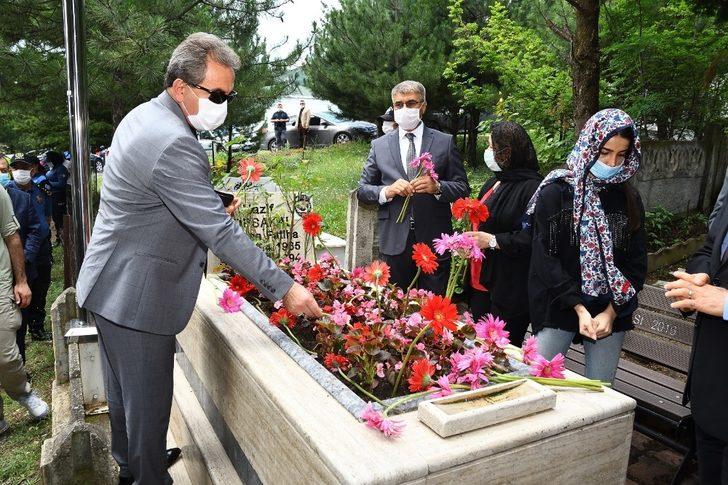 Şehit Nazif Topsakal mezarı başında anıldı G1