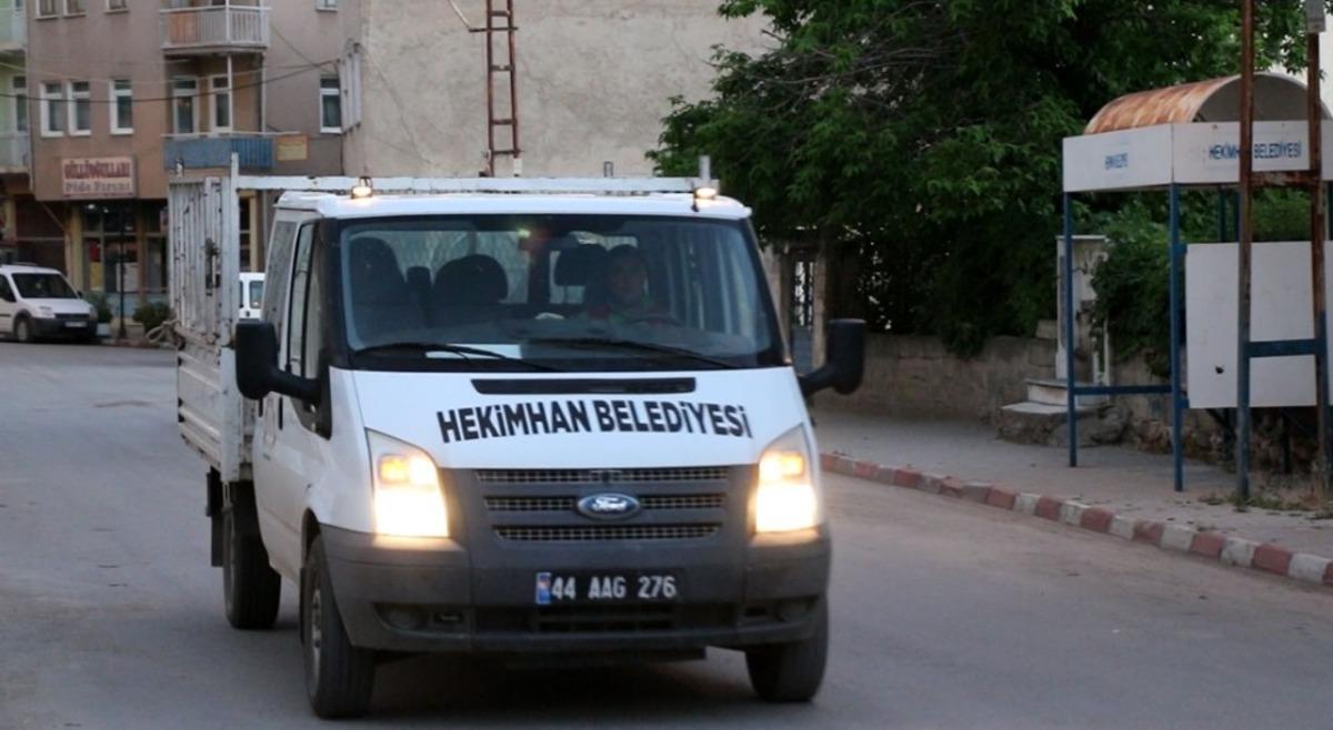 Hekimhan Belediyesi&rsquo;nden ila&ccedil;lama &ccedil;alışması