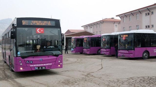 Van’da sınava girecek öğrenci ve velilerine ücretsiz ulaşım