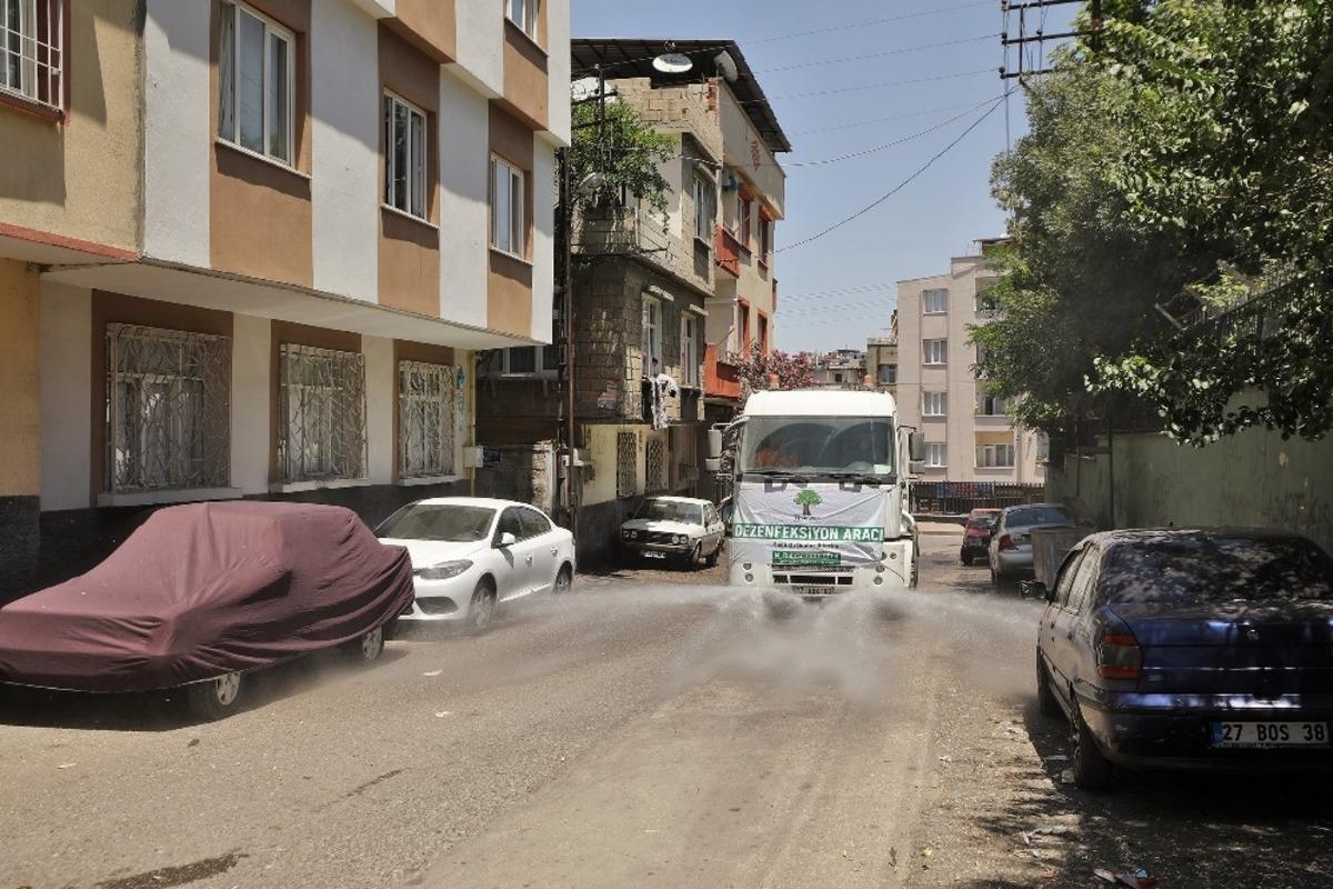 Kaya&ouml;n&uuml; mahallesinde temizlik ve hijyen seferberliği