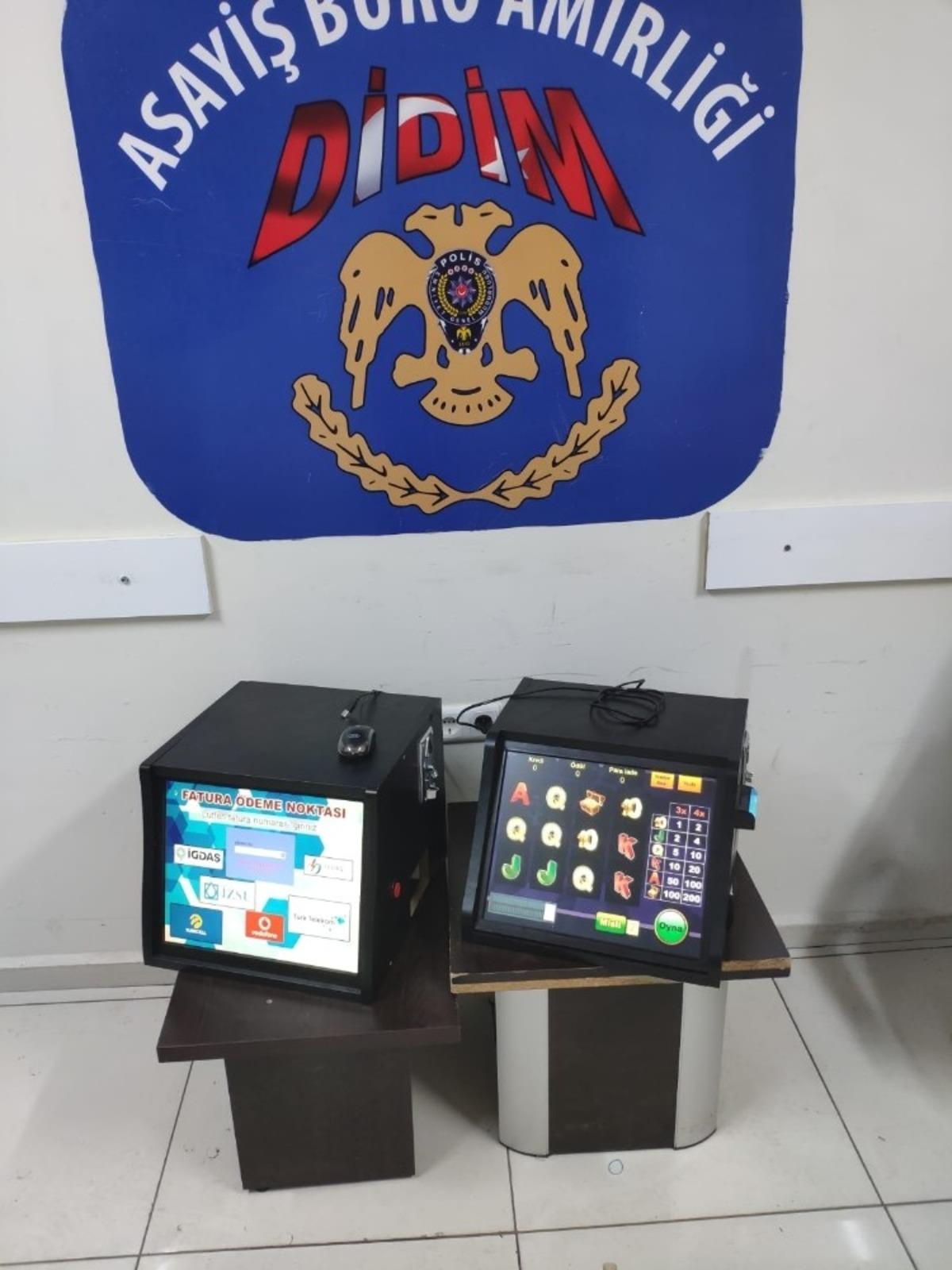 Didim&rsquo;de kumar oynatılan işletmeye polis baskını