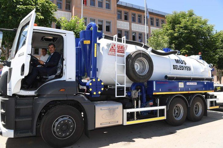 Muş Belediyesi araç filosunu genişletiyor G3