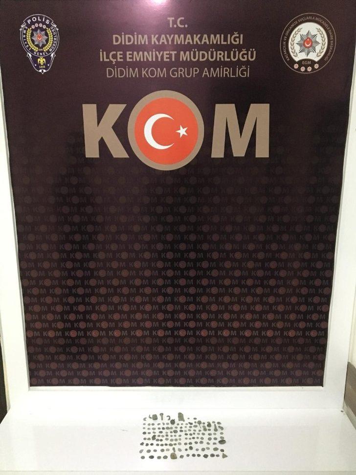 Didim’de 130 adet tarihi sikke ele geçirildi G2