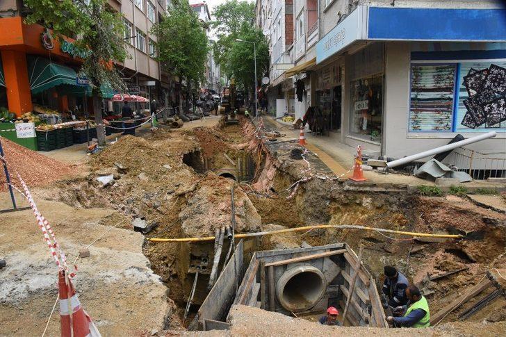 Yağmur suyu altyapı çalışmaları meyvelerini vermeye başladı G4