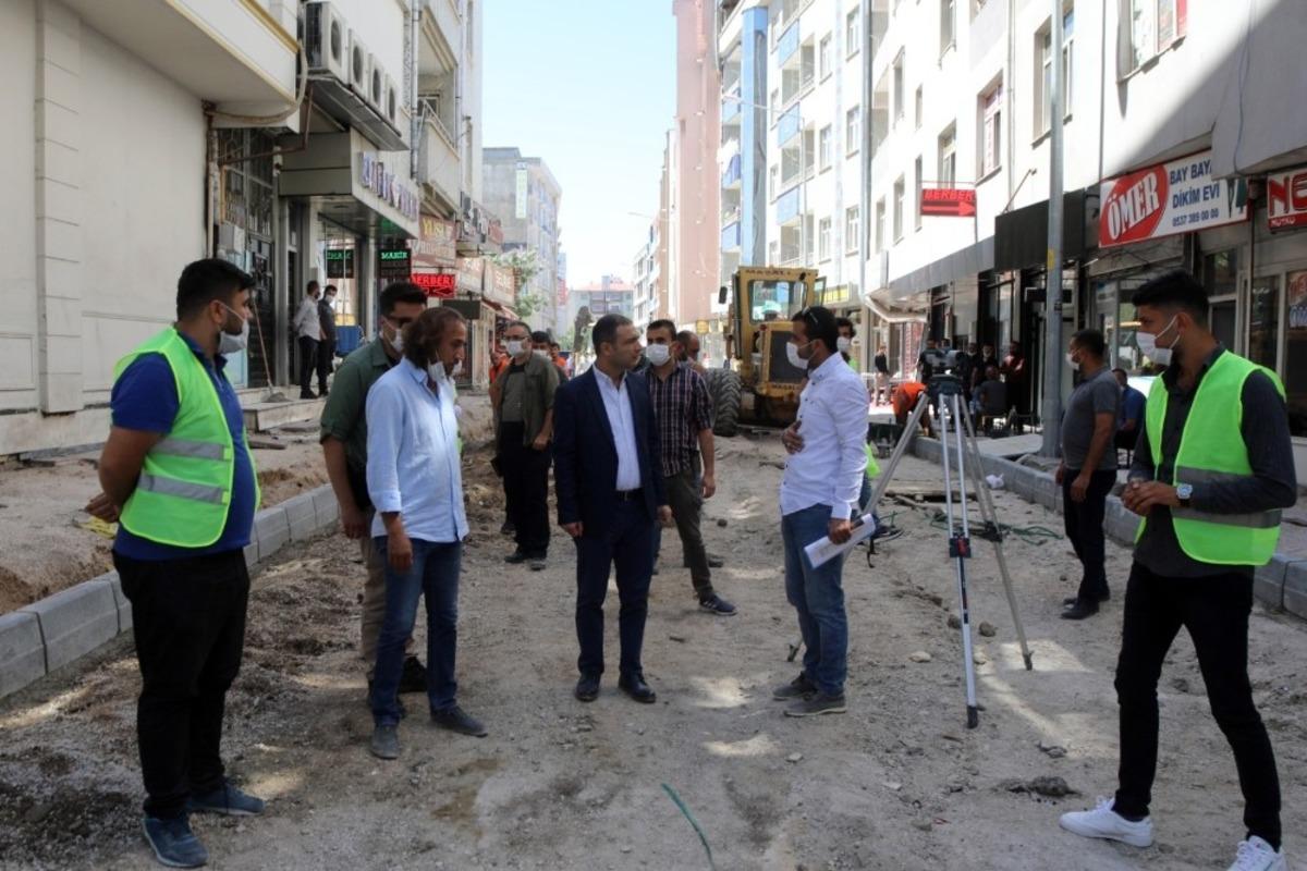 Başkan Vekili Aslan &ccedil;alışmaları yerinde inceledi