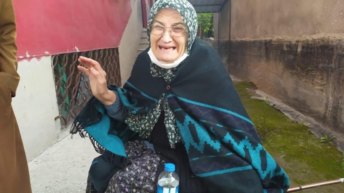 Dolandırıcının Aydın&rsquo;da yakalandığını &ouml;ğrenen Fatma nine, g&ouml;zyaşlarına boğuldu