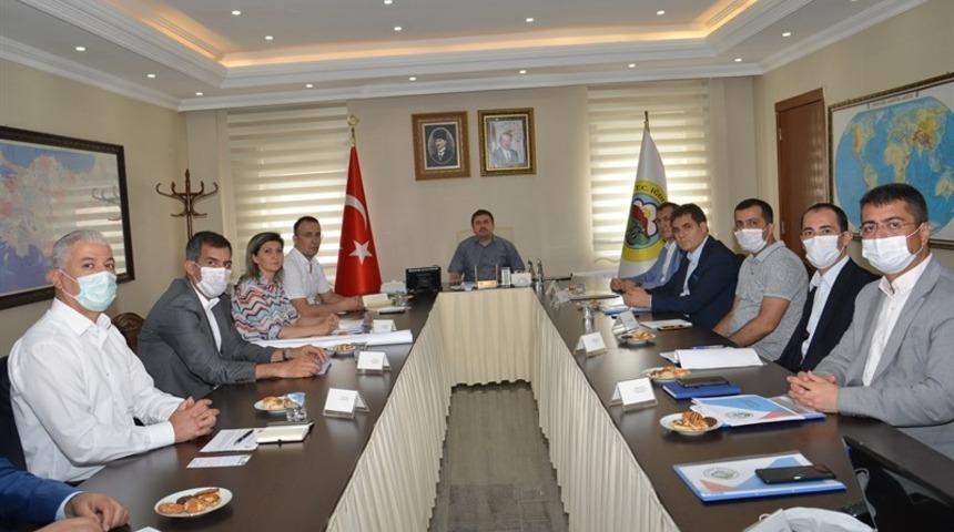 Vali Sarıibrahim başkanlığında istişare toplantısı düzenlendi