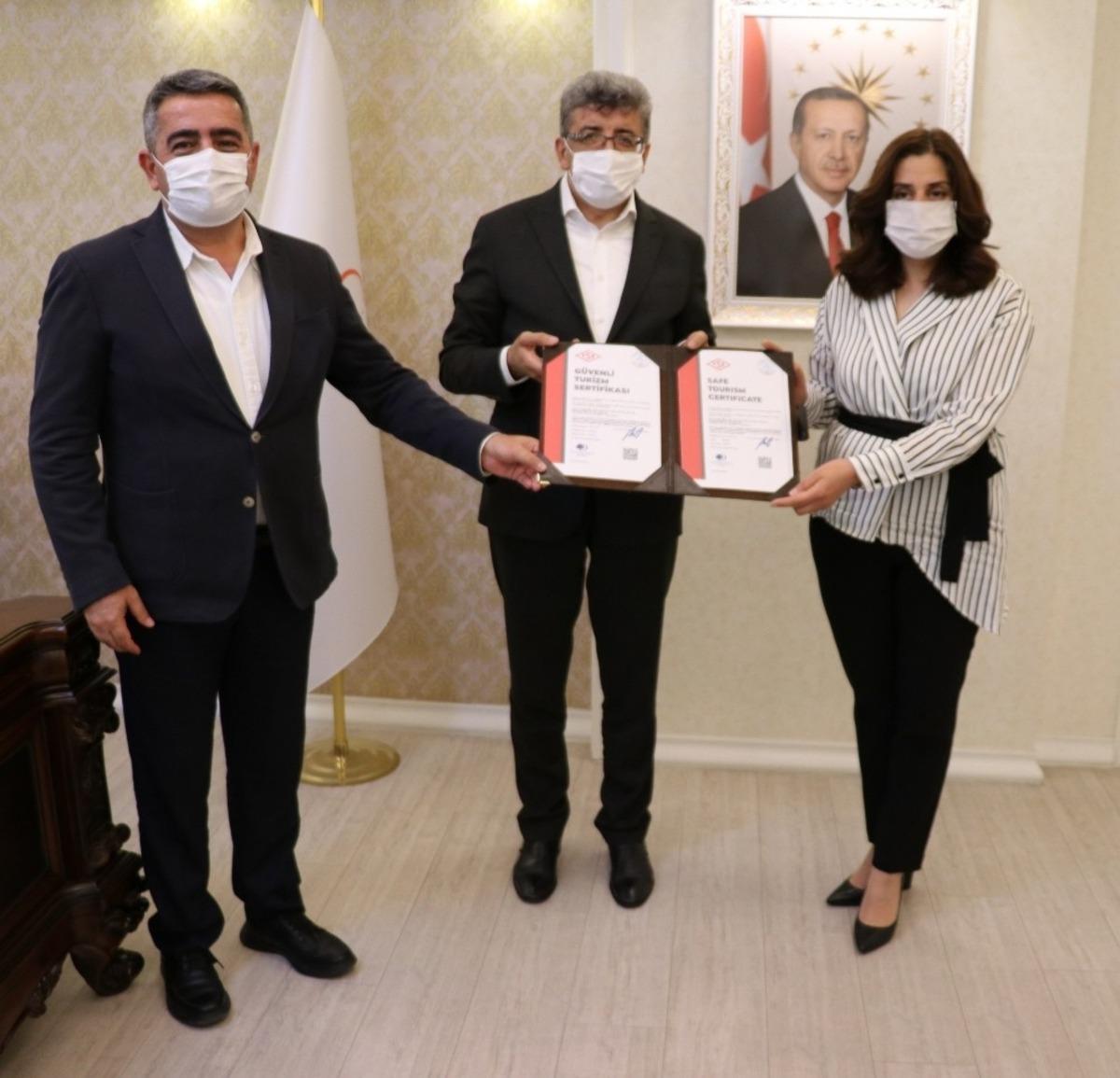 Hilton&rsquo;a b&ouml;lgenin ilk &lsquo;G&uuml;venli Turizm&rsquo; sertifikası