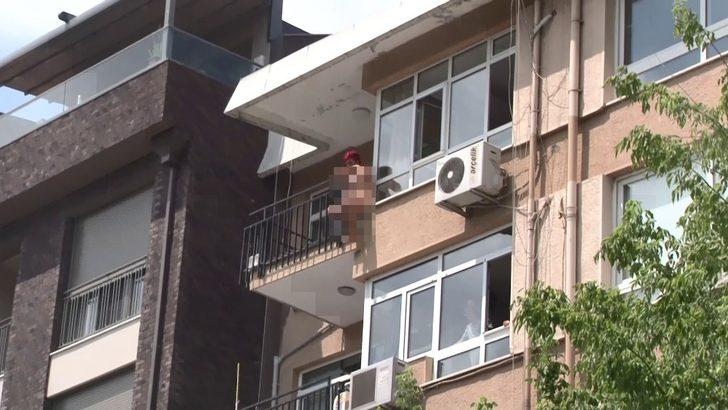 Kadıköy'deki korkunç anlar! Genç kadın çırılçıplak soyunup kendini boşluğa bıraktı G4