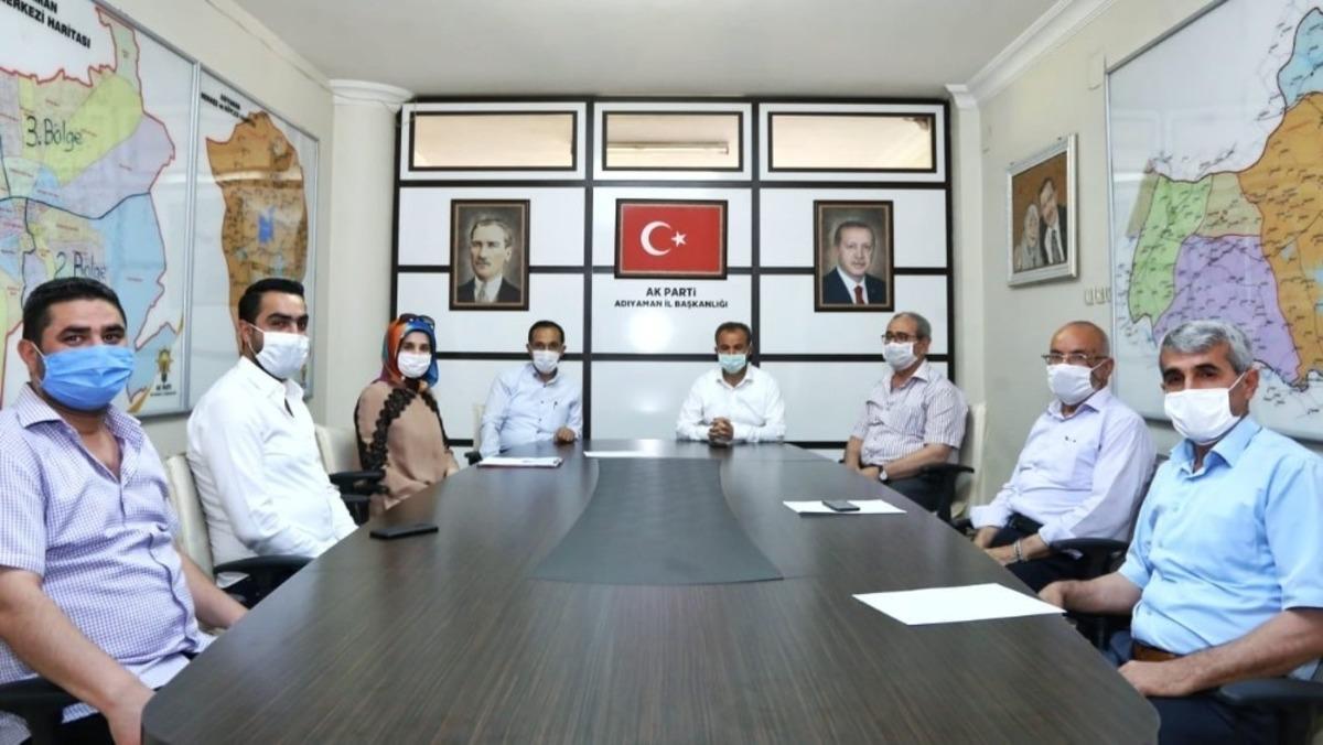 AK Parti Adıyaman il başkanlığında platform toplantıları devam ediyor