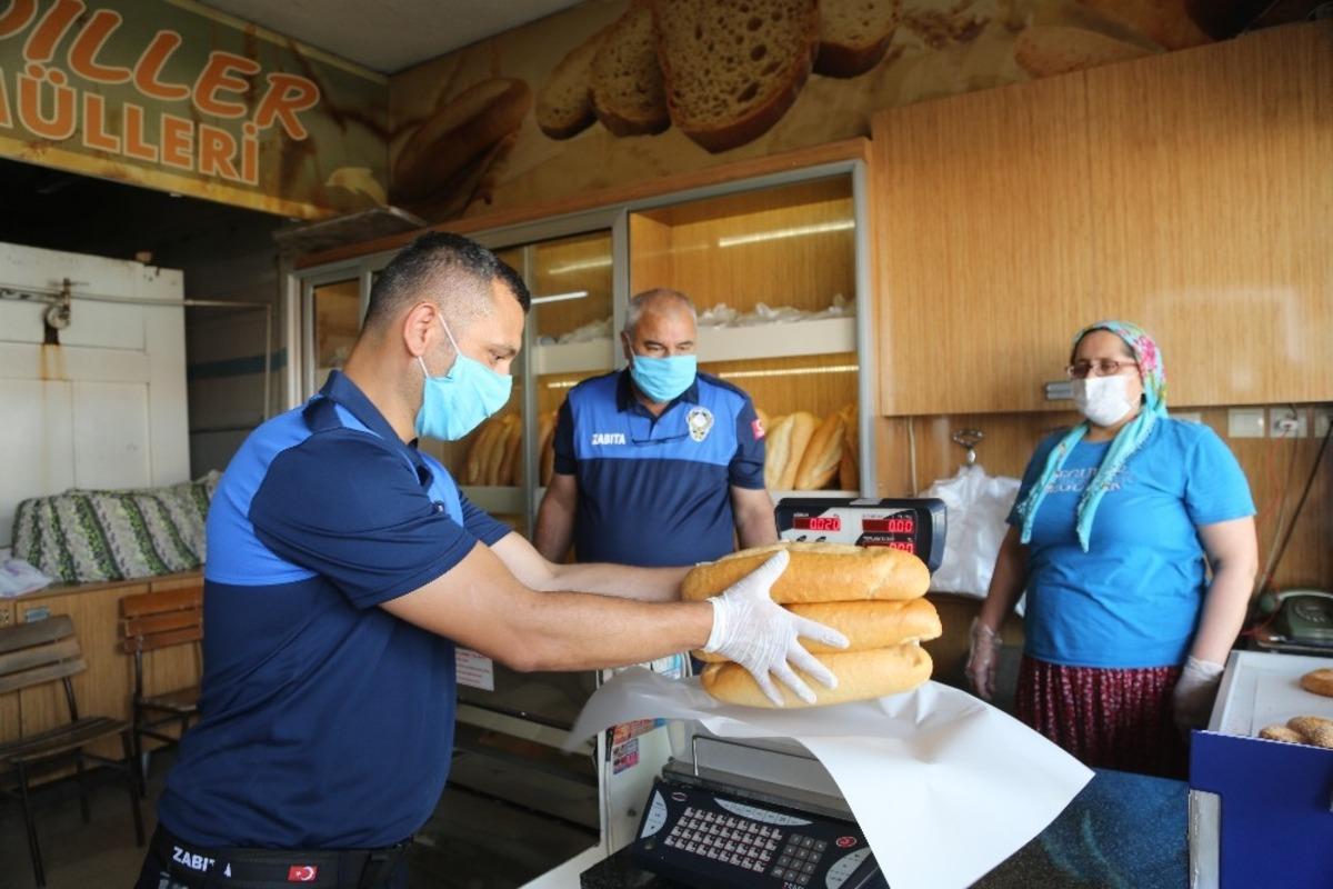 Erdemli zabıtasından fırınlara denetim