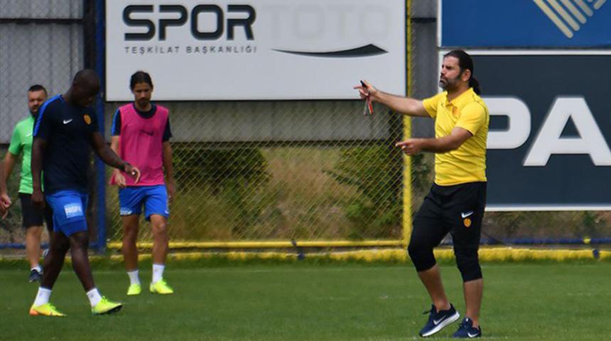 MKE Ankaragücü İbrahim Üzülmez'le ilk antrenmanını yaptı