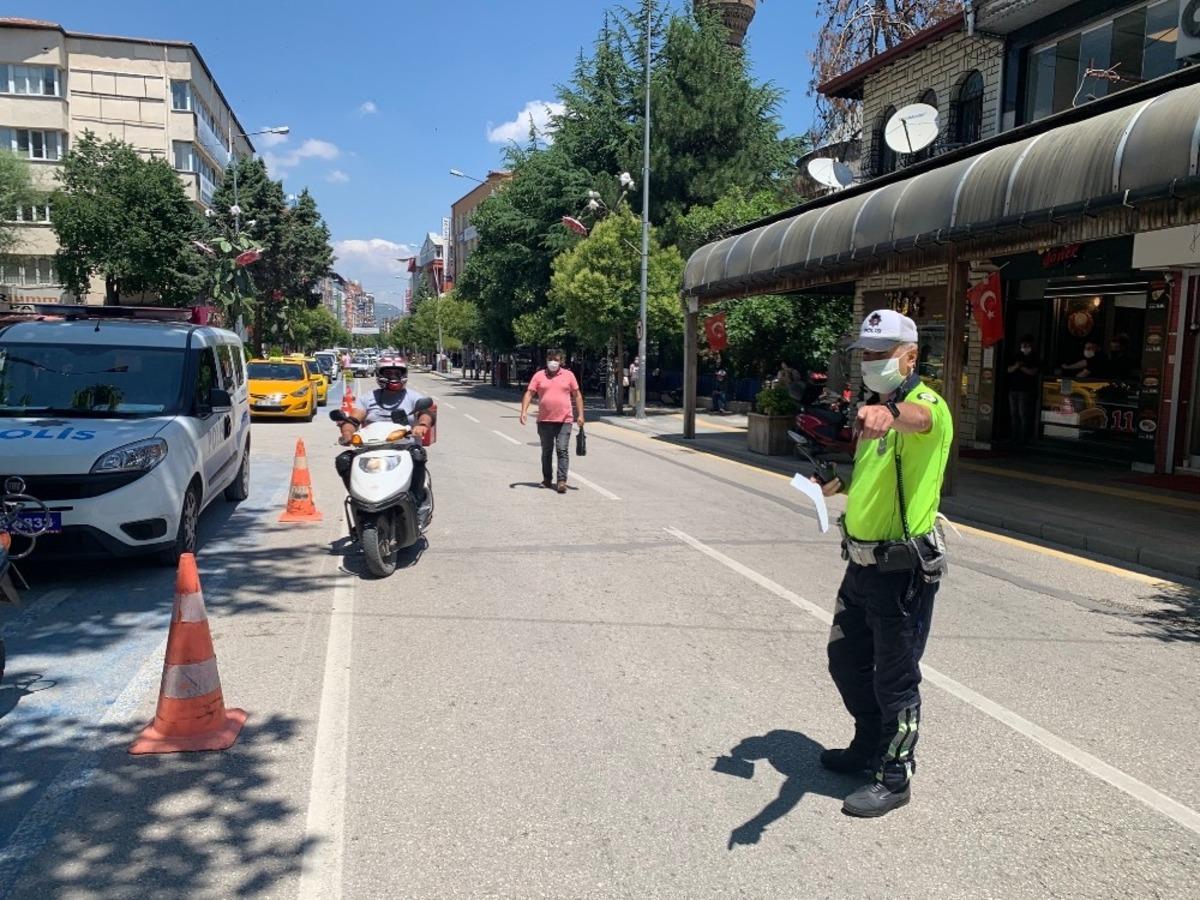 Isparta&rsquo;da motosiklet denetimleri arttırıldı