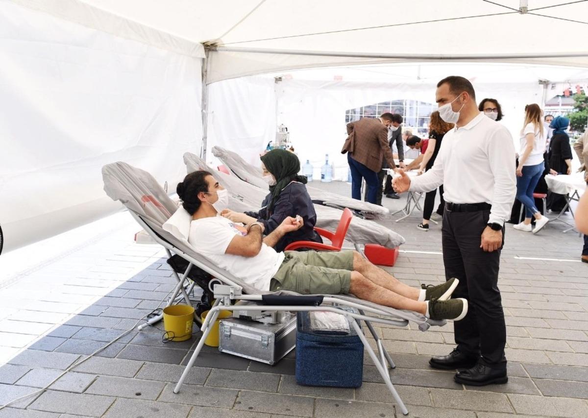 Beyoğlu&rsquo;nda kan bağışı seferberliği