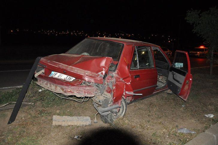 Trafik Kazası 2 Yaralı G1