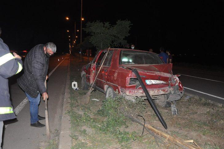 Trafik Kazası 2 Yaralı G2