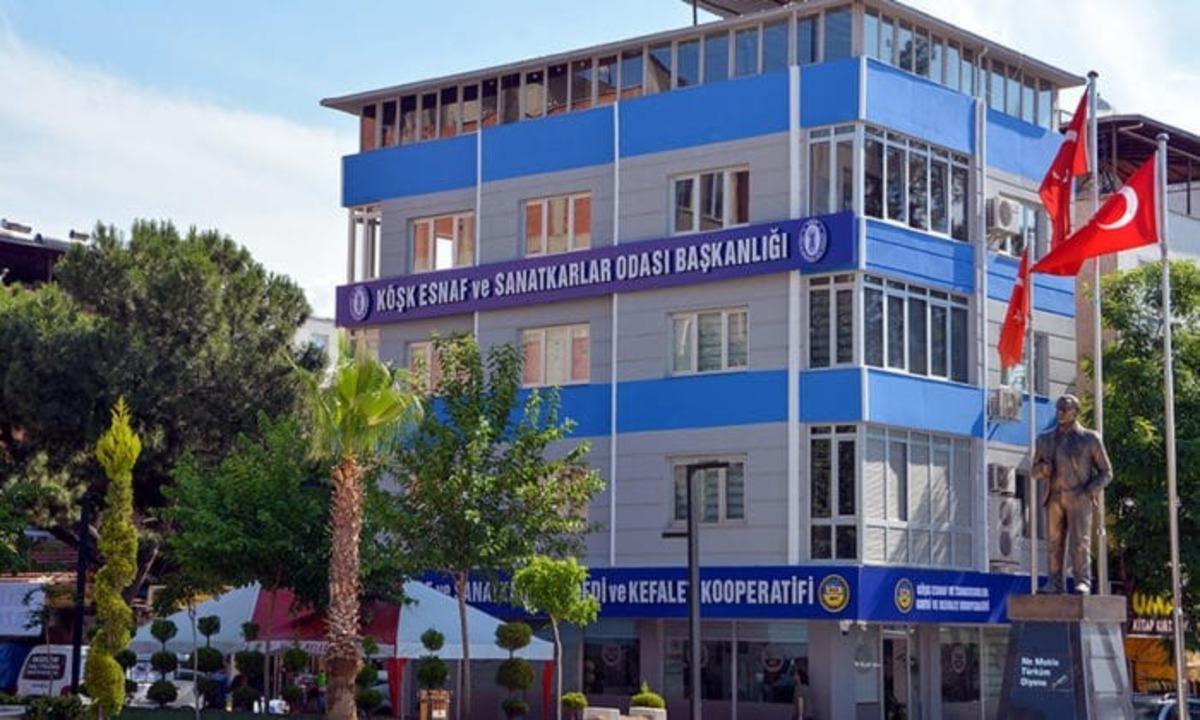 Başkanlar el ele verdi, K&ouml;şk esnafı modern bir binaya kavuştu