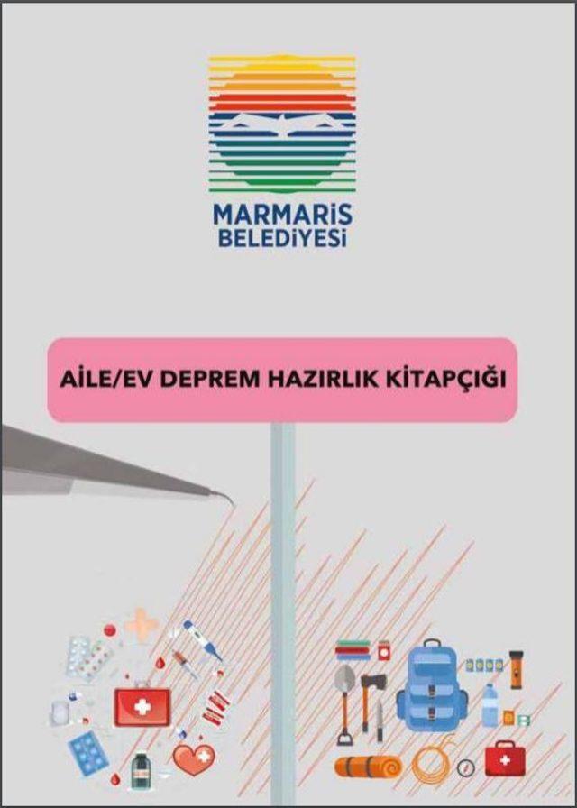 Marmaris Belediyesi’nden deprem kitapçığı