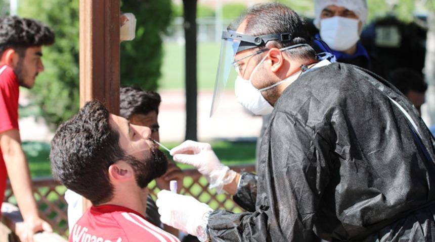 Sivasspor’a 7. kez koronavirüs testi yapıldı