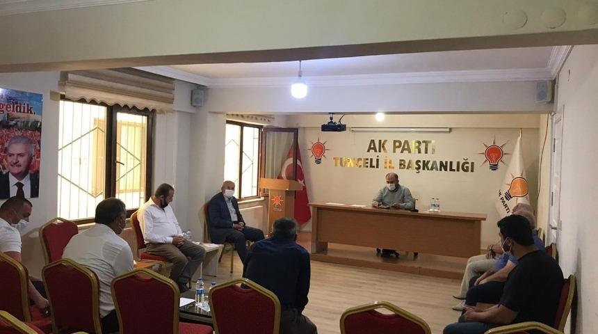 Tunceli’de AK Parti’den maske kullanımı için farkındalık programı