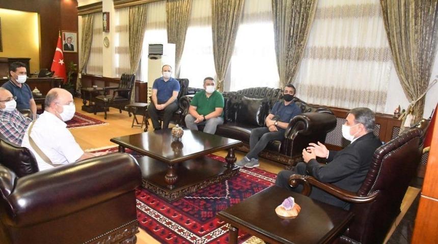 İhlas Haber Ajansı&rsquo;ndan Vali Şıldak&rsquo;a hayırlı olsun ziyareti