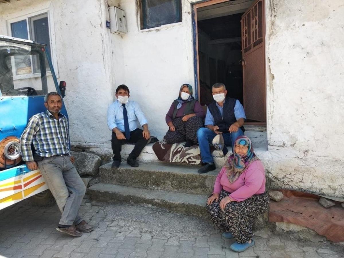 Kaymakam Kaya 2020 Sevgi Yılı ziyaretlerine başladı