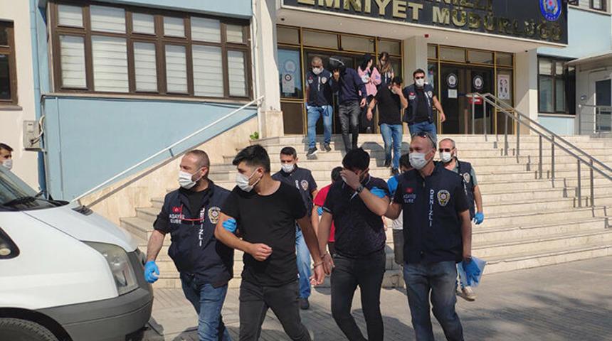 Denizli'de eskort dolandırıcılığı operasyonu: 7 gözaltı