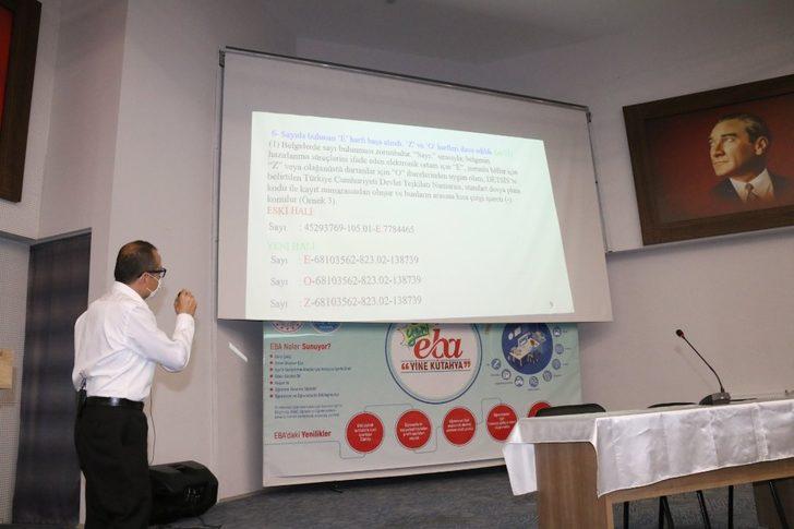 İl Milli Eğitim personeline yazışma bilgilendirmesi G4