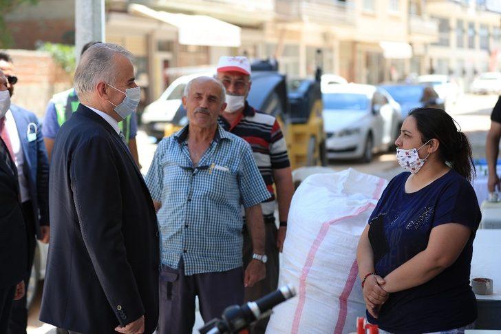 Altyapı çalışmaları biten Sarayköy’de asfalt çalışmaları başladı G5