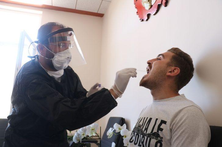 Sivas’ta spor medyası korona virüs testinden geçti G3