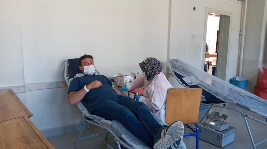 Beyşehir’de kan bağışına destek