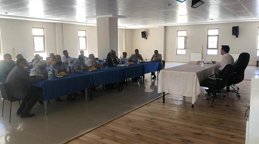 Doğanyol&rsquo;da muhtarların sorunları dinlendi