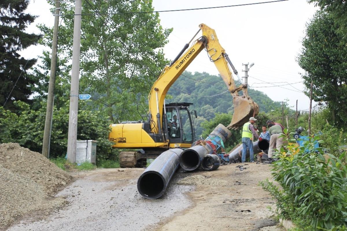 Giresun Belediyesi&rsquo;nden i&ccedil;me suyu &ccedil;alışması