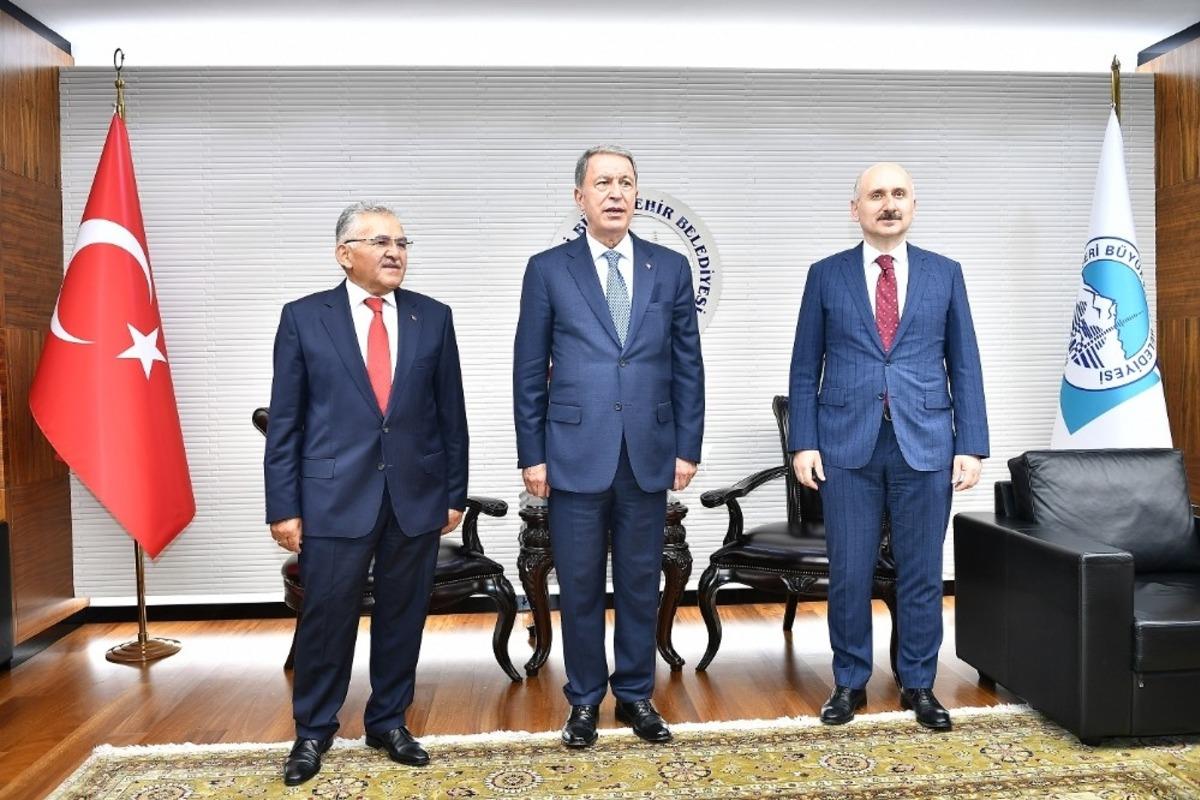 Kayseri bakanlarını ağırladı