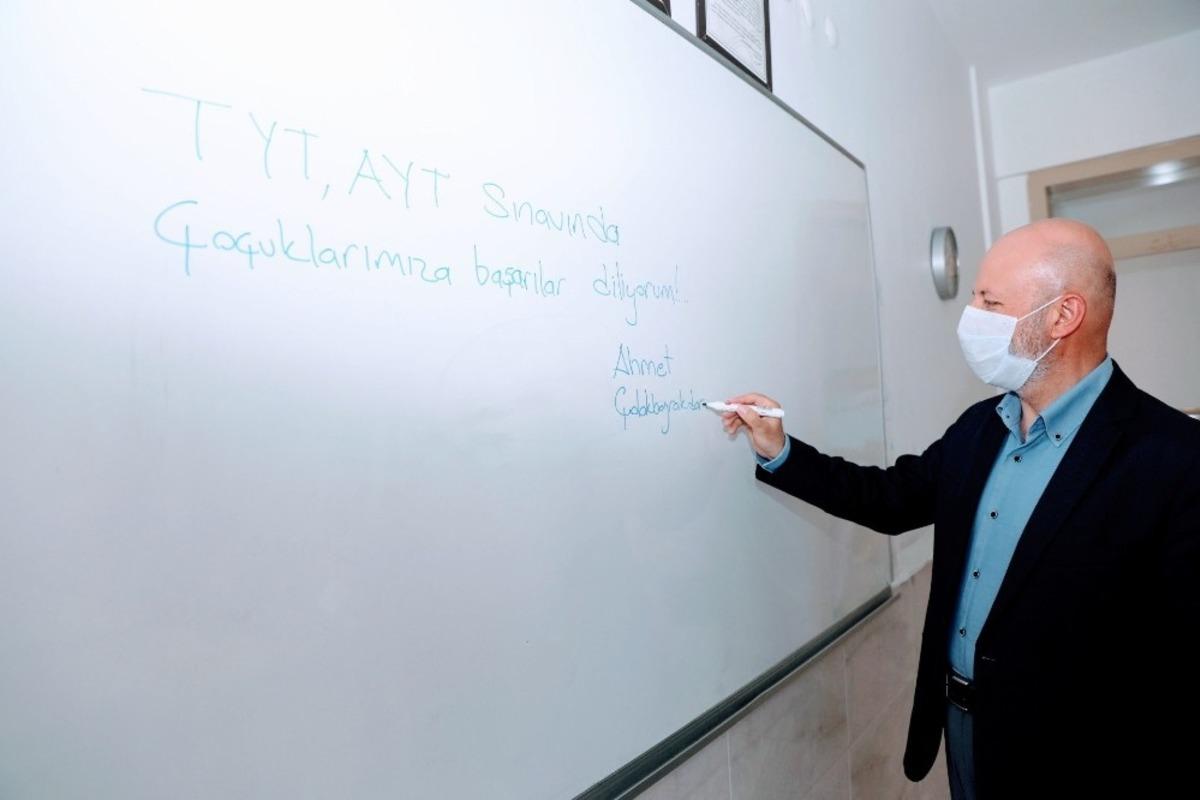 Kocasinan&rsquo;da YKS i&ccedil;in dezenfekte seferberliği