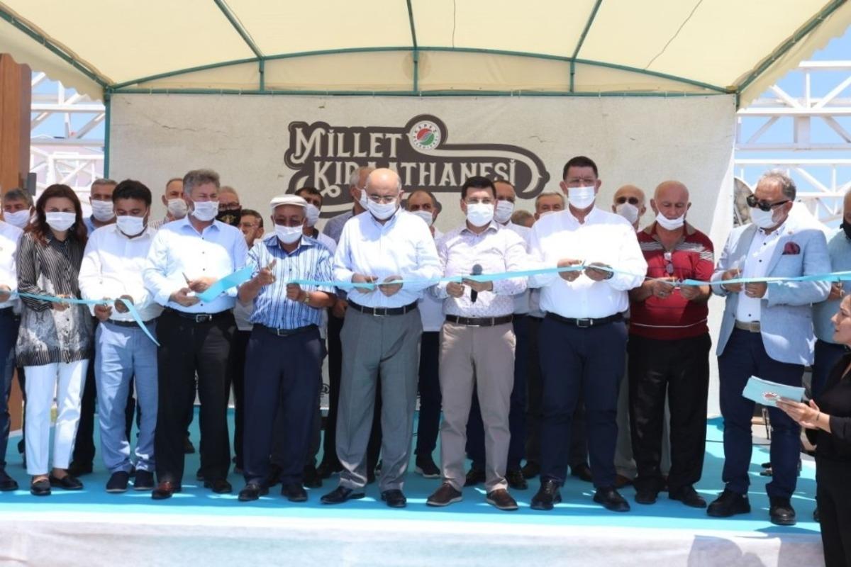 Kepez&rsquo;in Millet Kıraathanesi a&ccedil;ıldı