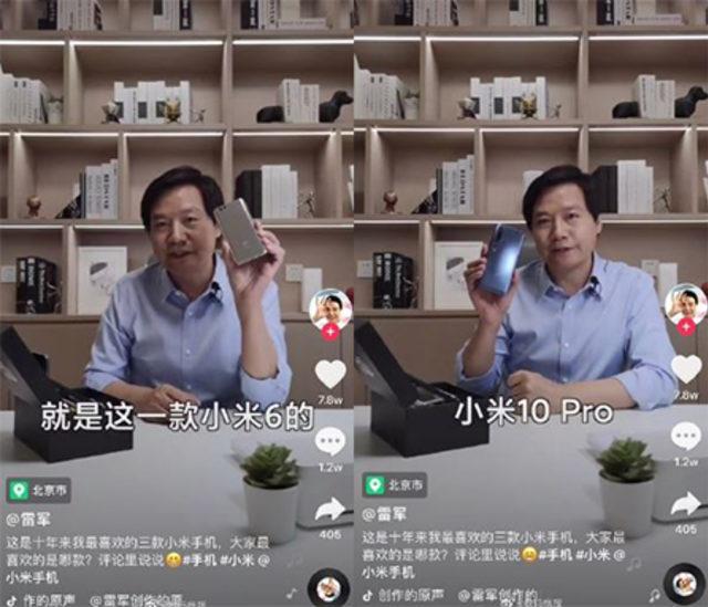 Xiaomi CEO'su favori telefonlar