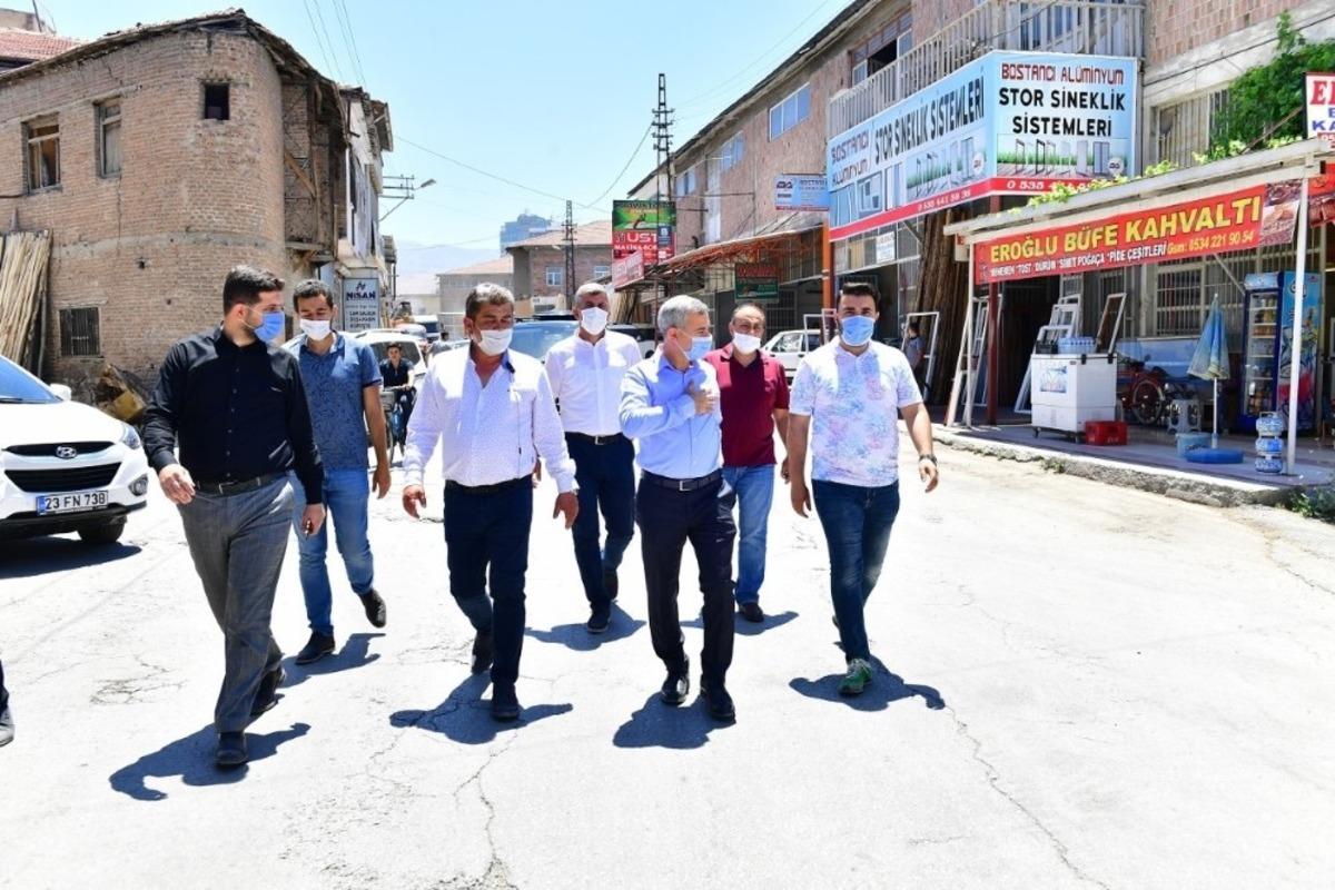 Başkan &Ccedil;ınar, sanayi yol &ccedil;alışmasını inceledi