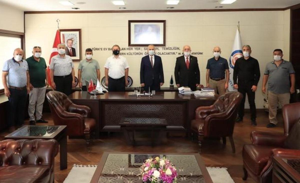 Denizli ASKF&rsquo;den  Başkan Zolan&rsquo;a ziyaret