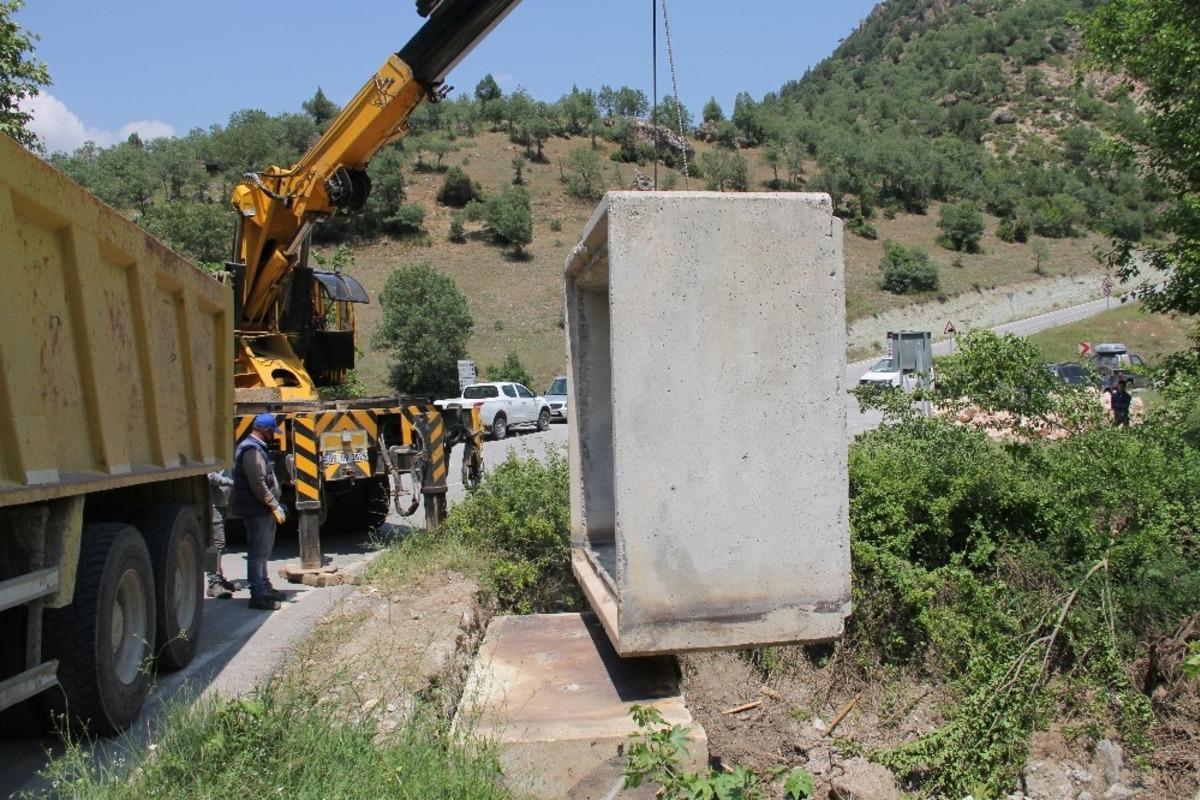 Kazaların yaşandığı k&ouml;pr&uuml; genişletildi