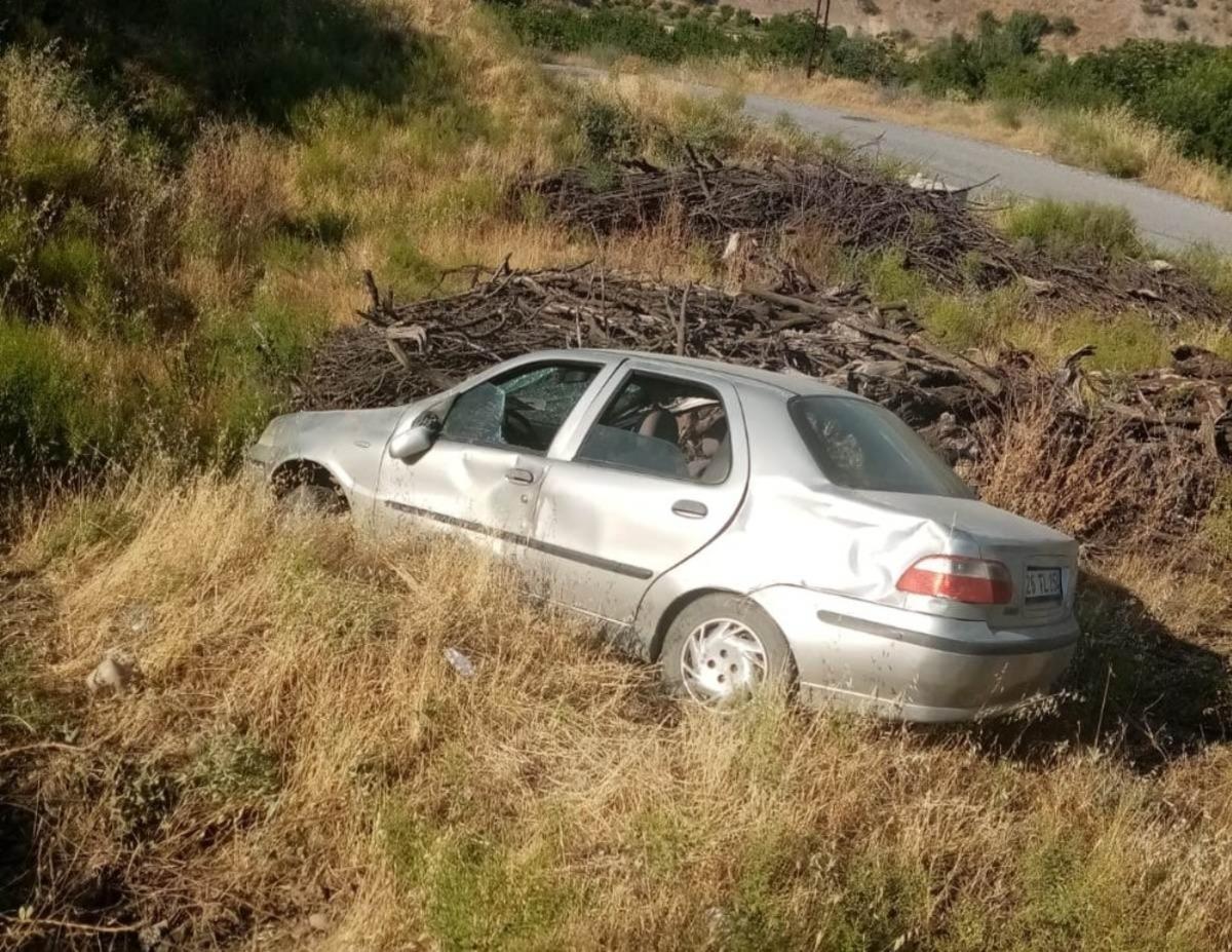 Malatya&rsquo;da otomobil takla attı: 4 yaralı