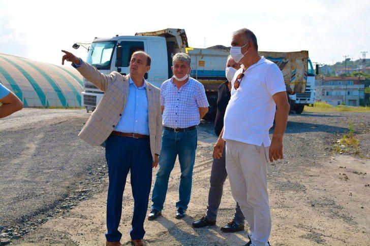 Gülüç’e 400 ton sıcak asfalt döküldü G5