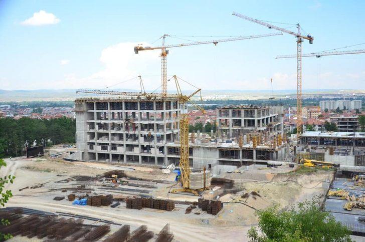 Kütahya Şehir Hastanesi inşaatı hızla ilerliyor G5